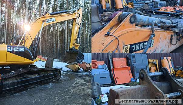 Ремонт запчасти JCB Хитачи бу двигатель экскаватор Isuzu 6HK1