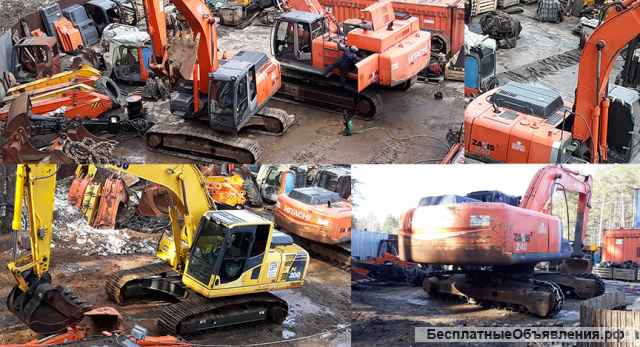 Ремонт запчасти JCB Хитачи бу двигатель экскаватор Isuzu 6HK1