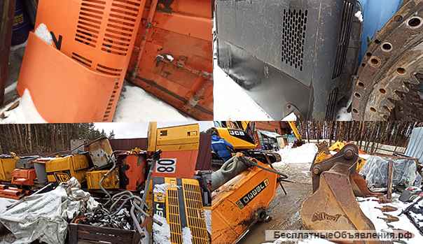 Ремонт запчасти JCB Хитачи бу двигатель экскаватор Isuzu 6HK1