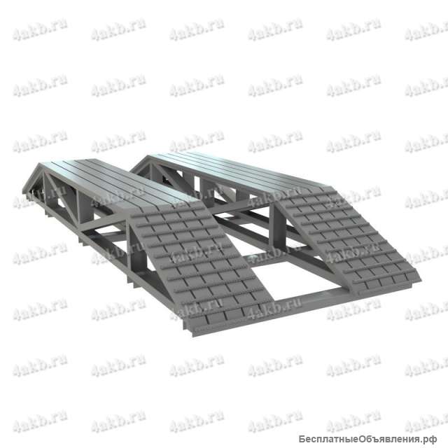 Эстакада для осмотра колесных машин 05.Т.042.39.000