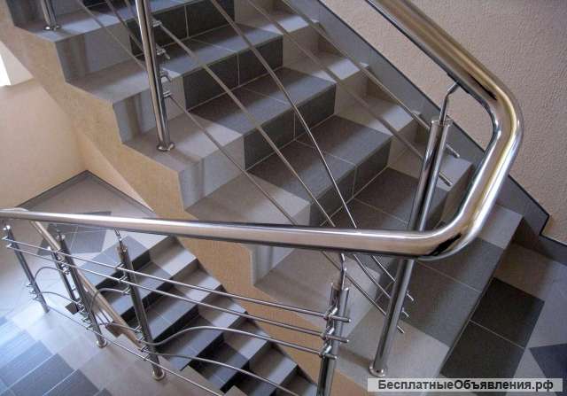 Монтаж металлоконструкций и ограждений из нержавеющей стали