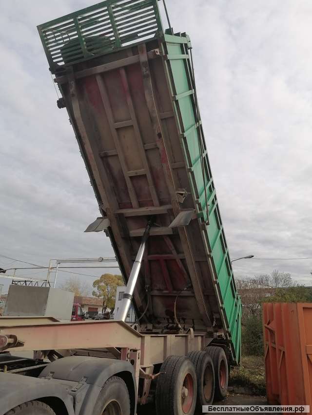 Полуприцеп самосвальный трехсторонний SK22