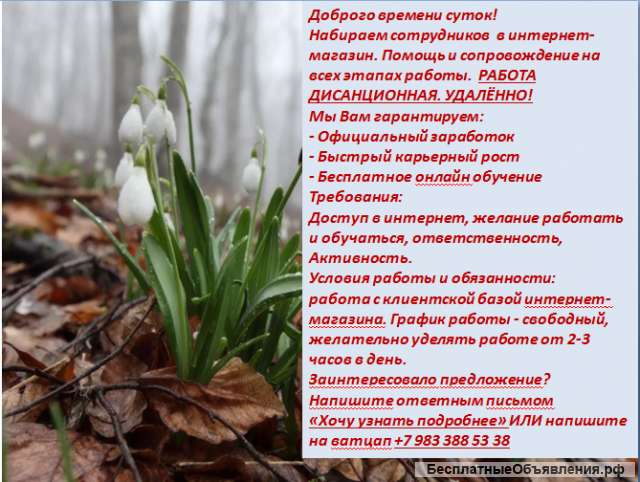 Работа с клиентами