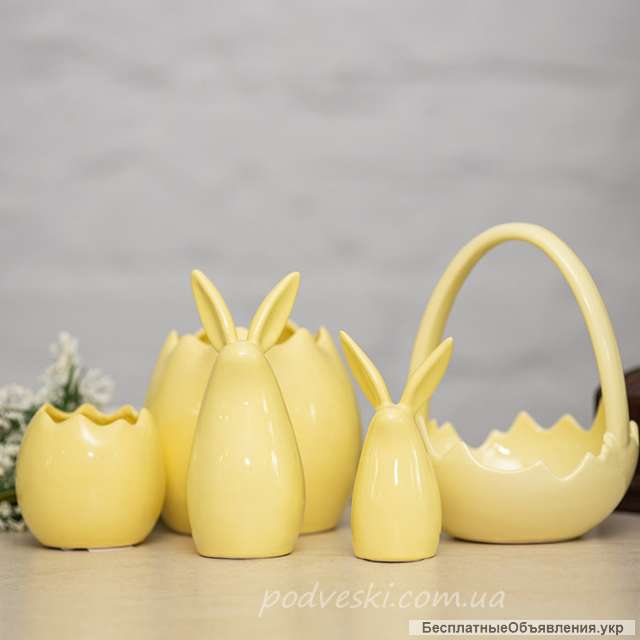 Набір кераміки до Великодня. Пасхальний декор. Зі складу.