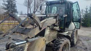 Экскаватор-погрузчик HIDROMEK HMK-102 B, 2013 г