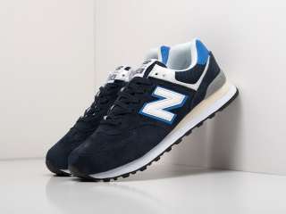 Кроссовки New Balance 574 размер 42-42-44 Цвет: Синий Сезон: Демисезон Материал верха: Замша, текс