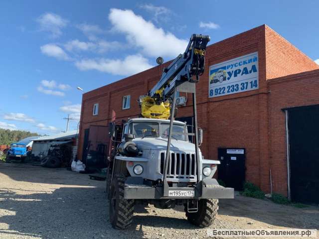 Урал Лесовоз с ГМУ-ММ100S