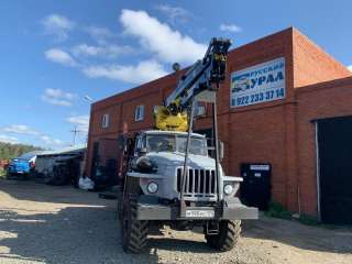 Урал Лесовоз с ГМУ-ММ100S