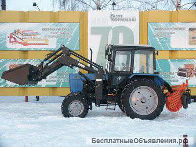 Фронтальный погрузчик МКДУ-82М для тракторов МТЗ