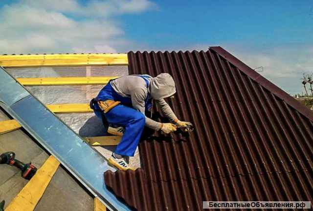 Кровельные работы: монтаж, демонтаж, ремонт кровли