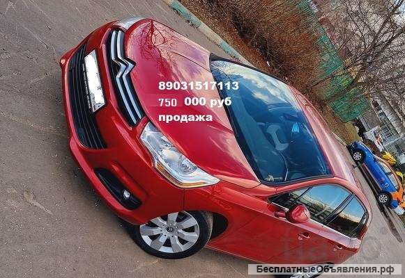 В продаже Citroen C4 акпп 2012 красный
