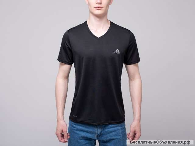 Футболка Adidas-Цвет: Черный Сезон: Лето Размер-52