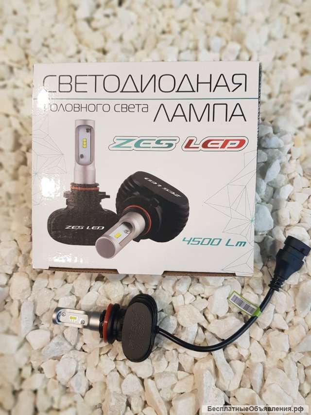 Лампы головного света ZES LED H11, (радиатор) комп
