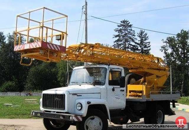 Услуги, аренда, заказ автовышки