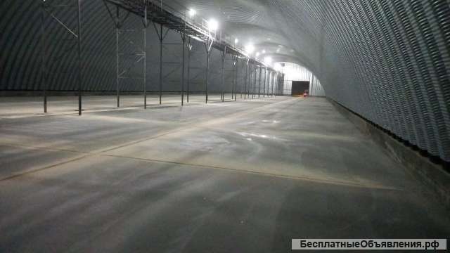 Устройство промышленных бетонных полов