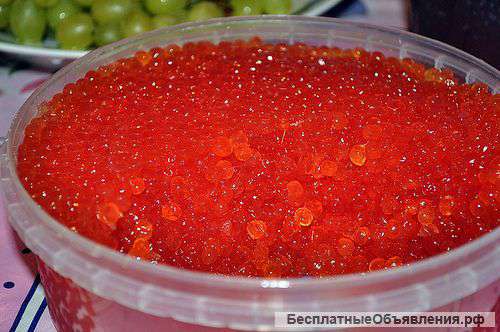 Красная икра кета первый сорт 2014