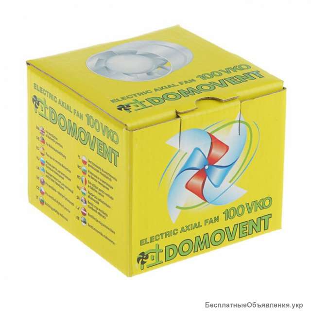 Вентилятор канальный 100 VKO