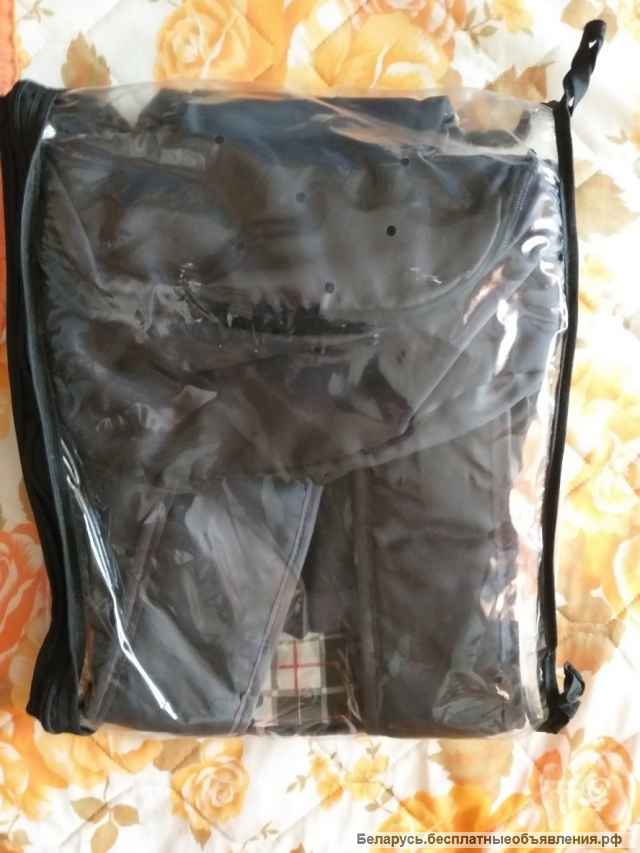 Рюкзак-кенгуру черно-белого цвета, классика, производитель Польша