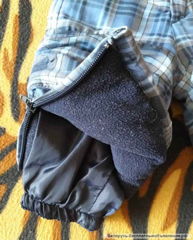 Полукомбинезон теплый и толстый, р.68, б.у в отличном состоянии