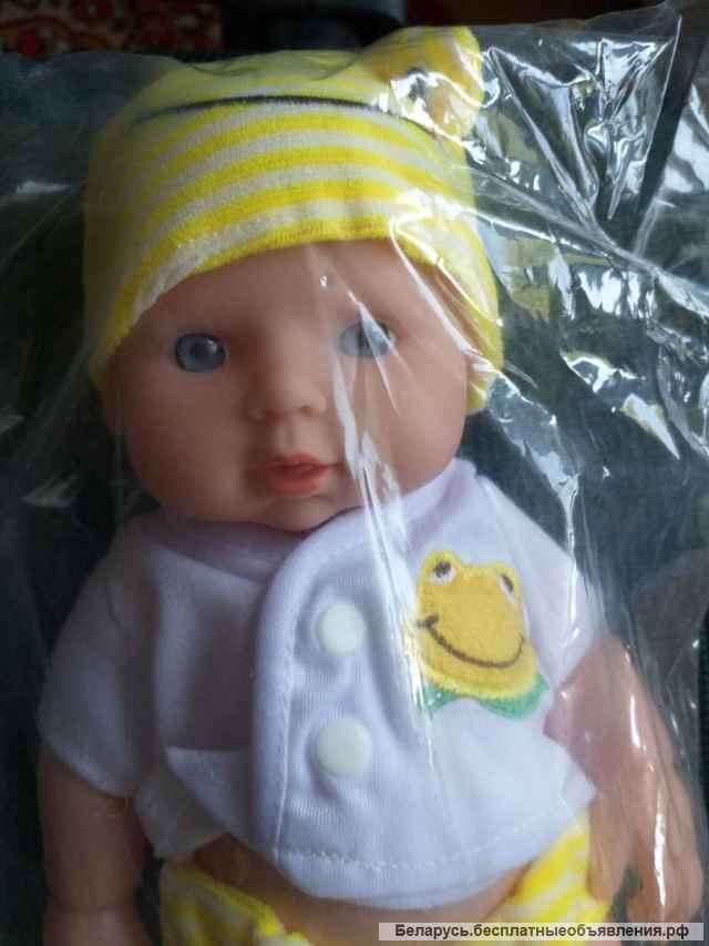 Пупсик 28см, новый на подарок ребёнку