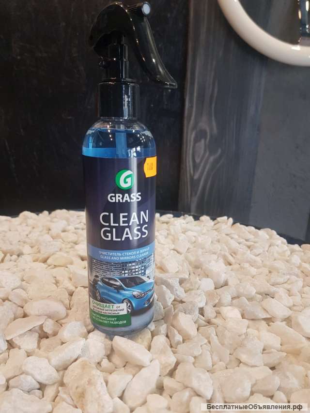 Средство для очистки стекол и зеркал "Clean glass" (флакон 250 мл)