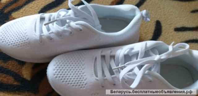 Кроссовки белые, Китай, р.36