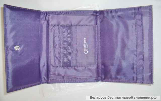 Партмоне ОРИФЛЕЙМ, фиолетовый, новый