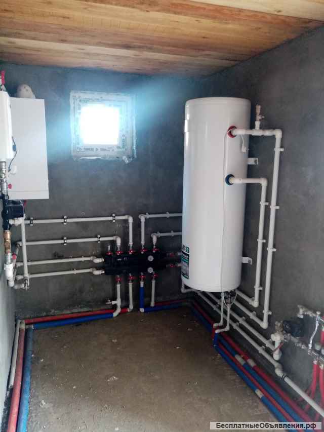 Монтаж отопления, водоснабжения, тëплый пол, обустройство скважины