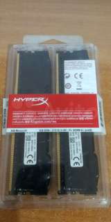 Модули оперативной памяти - HyperX (2x4GB), DDR4
