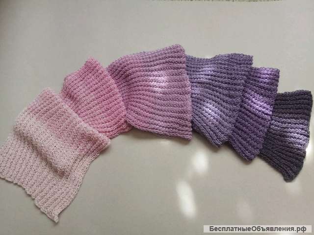 Шарф вязаный