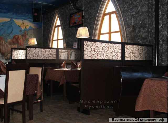Декоративные перегородки для кафе