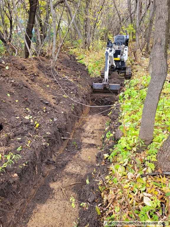 Аренда мини экскаватора