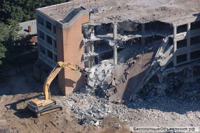 Демонтаж зданий и сооружений