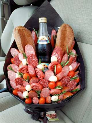 Съедобные букеты с доставкой по Новосибирску