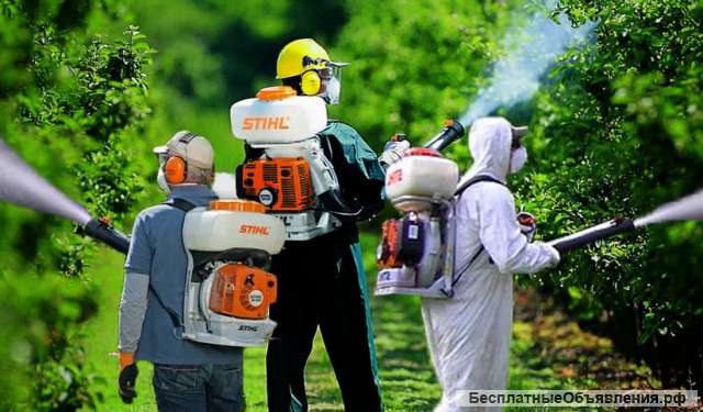 Обработка участов от клеща