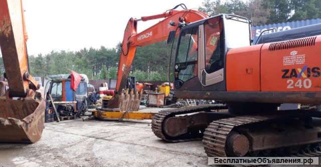 Запчасти экскаватор б/у Hitachi JCB Komatsu и новые