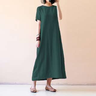 Платье зеленое р.54