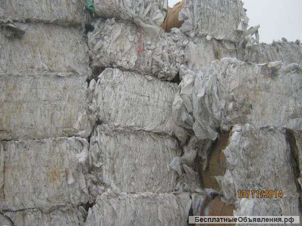 Отходы ПП, ПНД,ПВД, ПВХ, ПС, АБС в больших объемах на постоянной основе