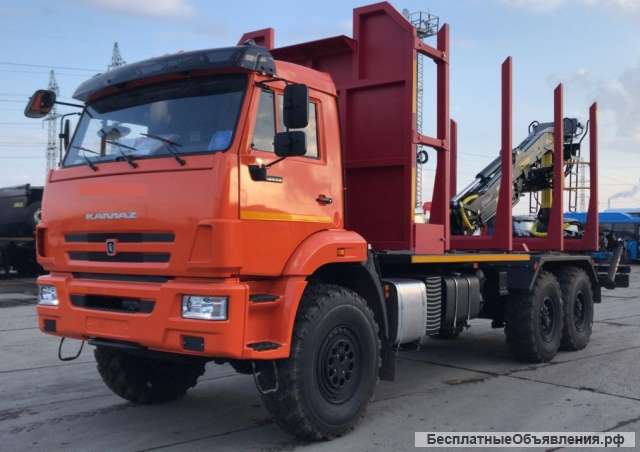 Сортиментовоз КАМАЗ-43118 с гму VM10L74 (новый)