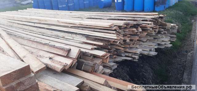 Доска необрезная и обрезная хвойных пород