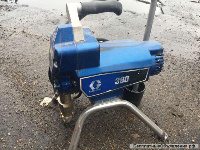 Безвоздушный окрасочный аппарат Graco 390