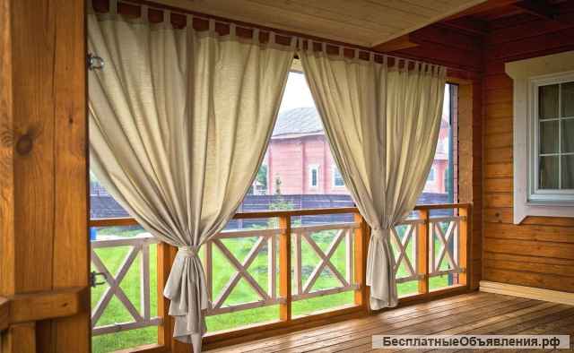 Уличные шторы для террас, веранд дома, коттеджа или дачи