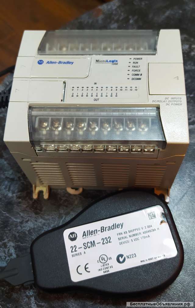 Контроллер Allen-Bradley Micrologix 1200 (1762L40BXBR)