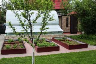 Оцинкованные грядки