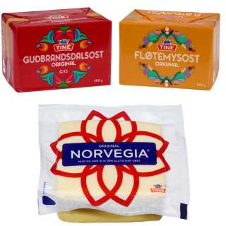 Сыр коричневый из Норвегии