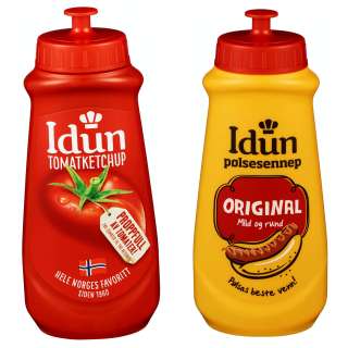 Кетчуп и горчица из Норвегии