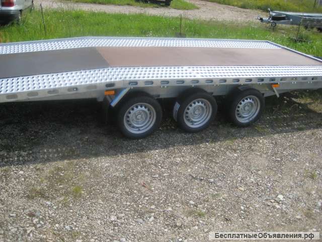 Прицеп автовоз 3 оси Польша 3500кг, 600Х240- R14C