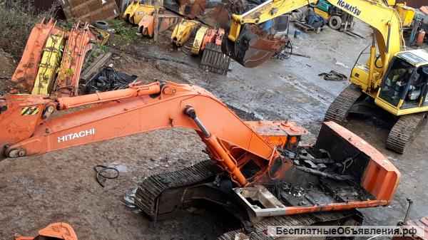 Бу экскаватор Хитачи Hitachi JCB ДжиСиБи Выкуп разборка запчасти