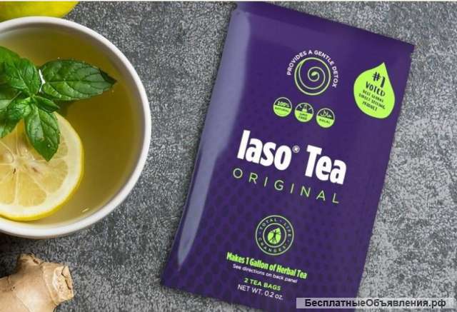 Детокс-чай иасо Iaso tea original способствующий похудению