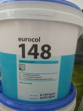 Паркетный двухкомпонентный клей eurocol 148